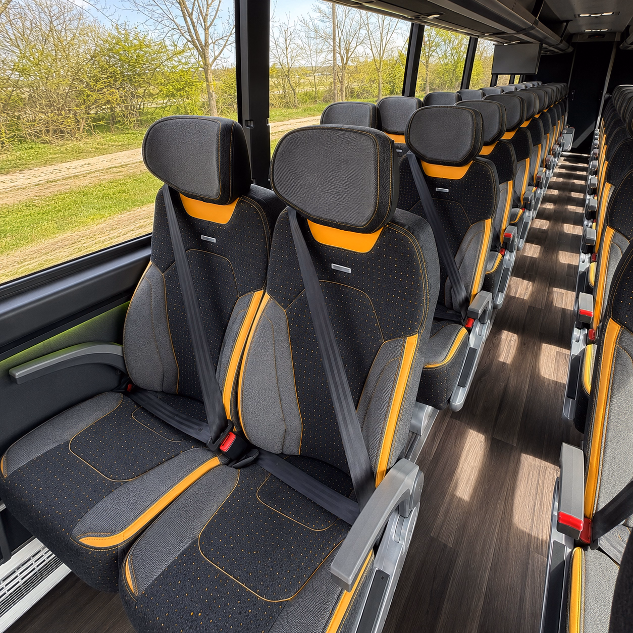 coral springs bus rental service area